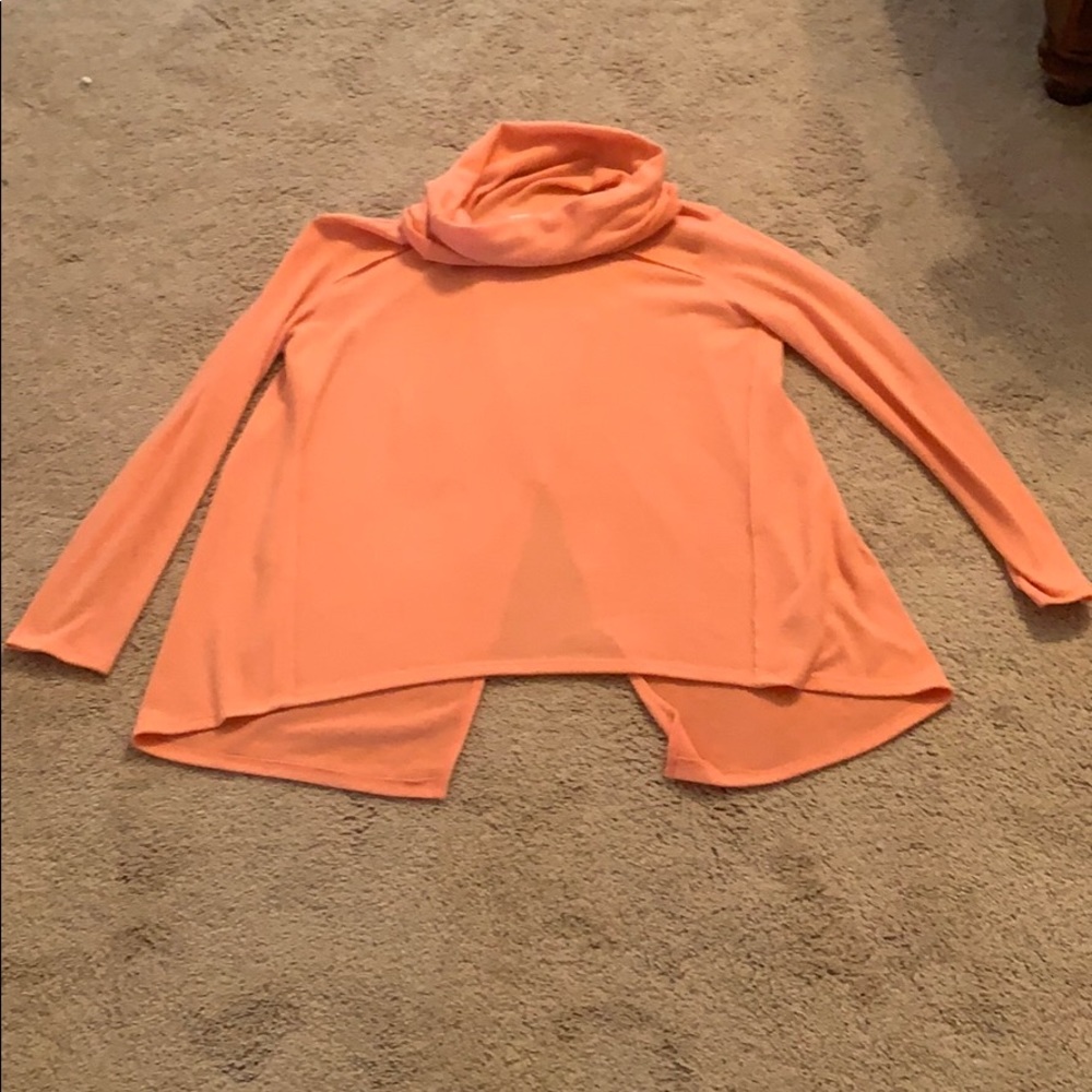 🧶 Cowl Neck High Low Sweater Size M 🧶 - Picture 3 of 16